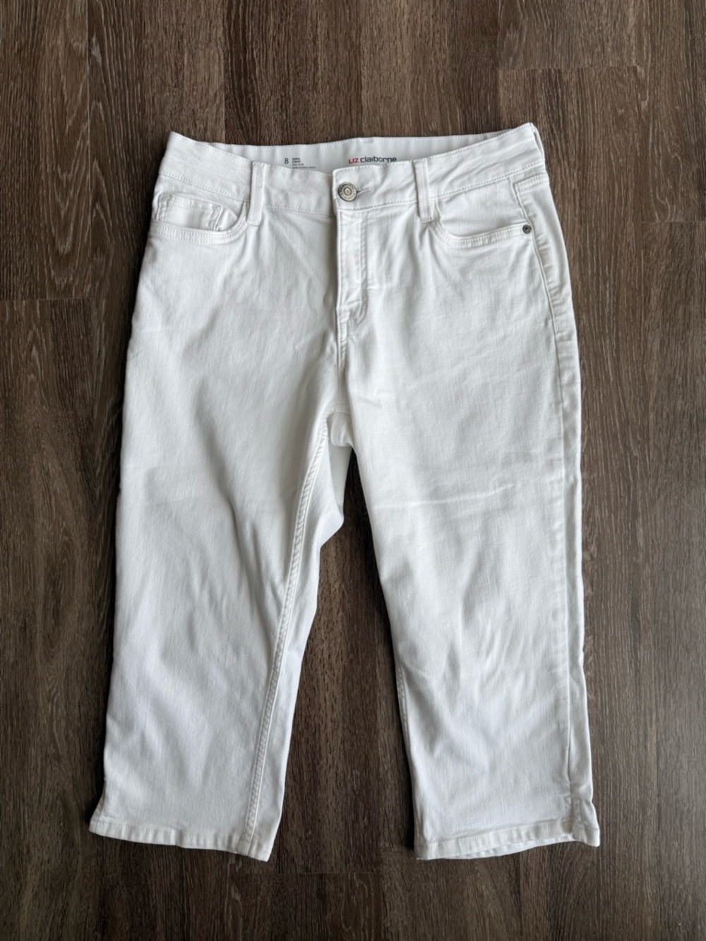 Liz Claiborne Sara Crop Mid-Ride Capris